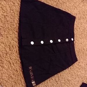 A pretty black skirt